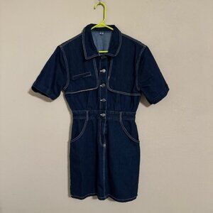 JIANYOU Denim Like Dress Size M